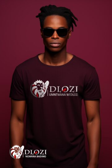 Dlozi  horizontal print t shirt