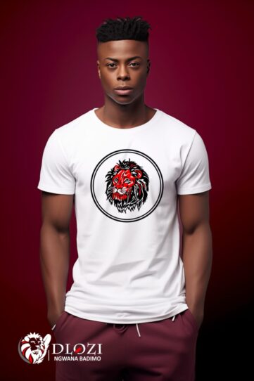 Dlozi Cycled Lion T-Shirt