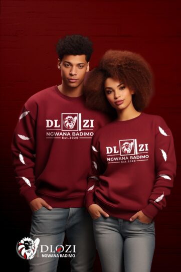 His & Hers 2nd Anni Feather Print Sweater