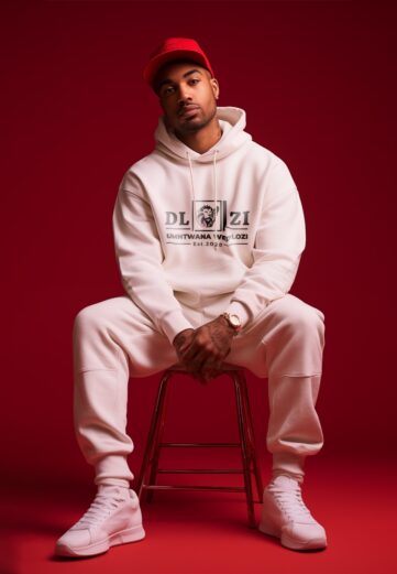 Horizontal Print Tracksuit