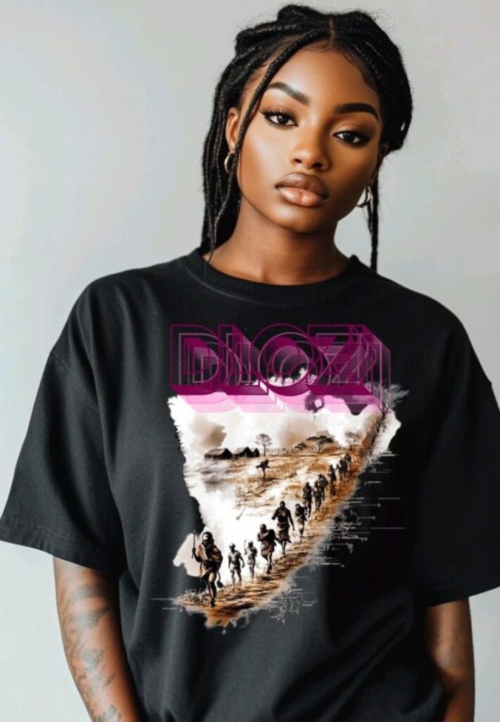Explore the Nile(African tour) Dlozi t-shirt.