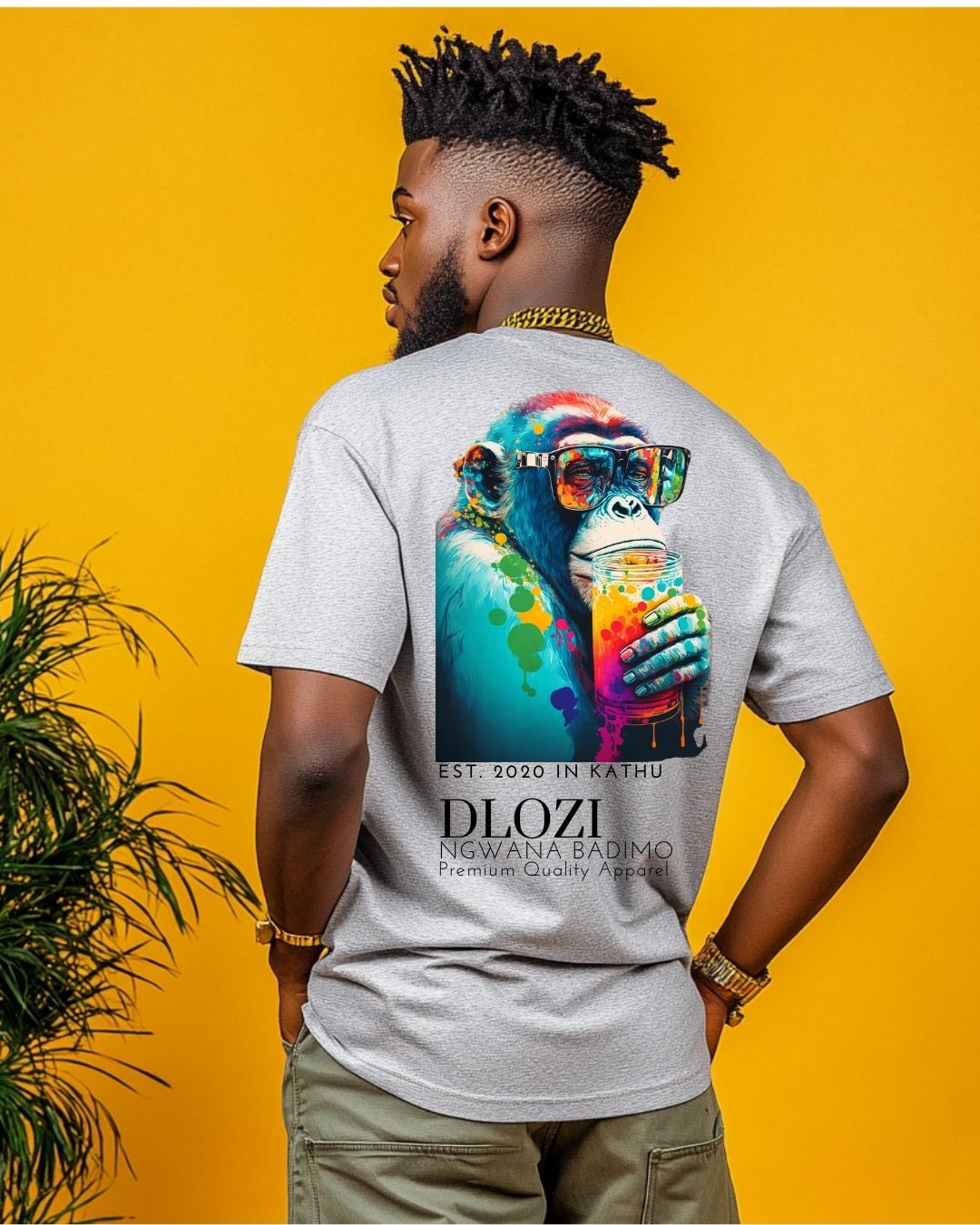 Monkey Drip t.shirt - Image 2