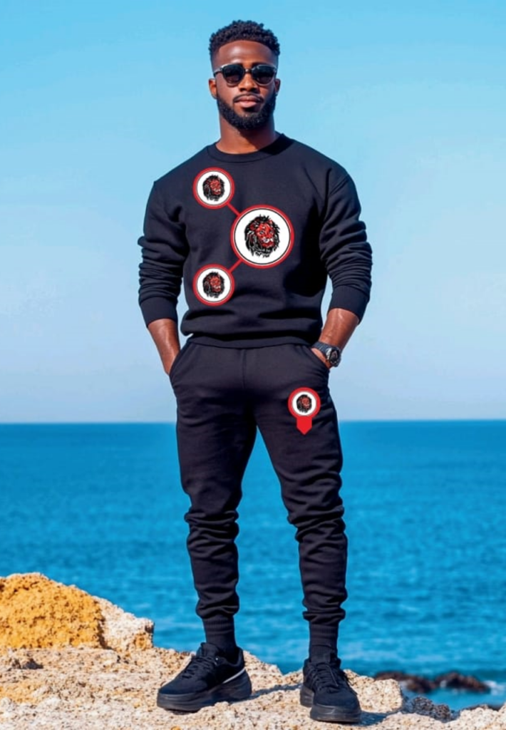 Dlozi 2 Piece Lion Tracksuits