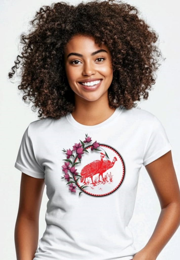 Fowl in bloom Dlozi Tshirt