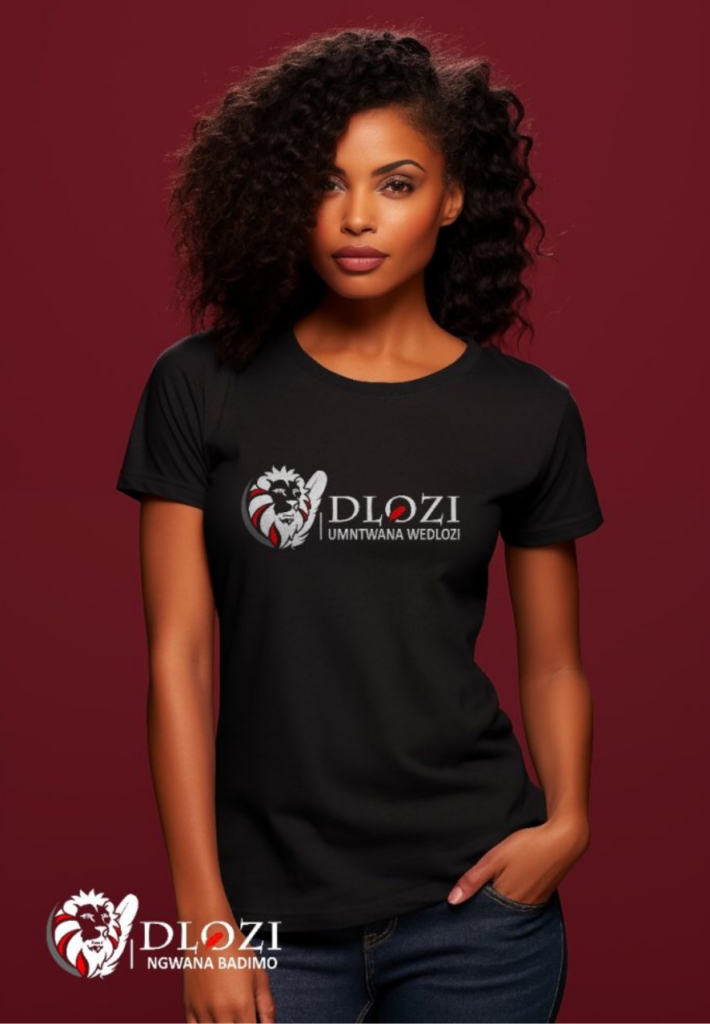 Dlozi  horizontal print t shirt