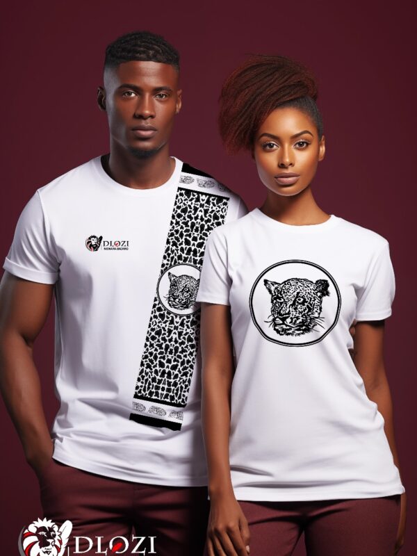 His & Hers Leopard Doek Wrap