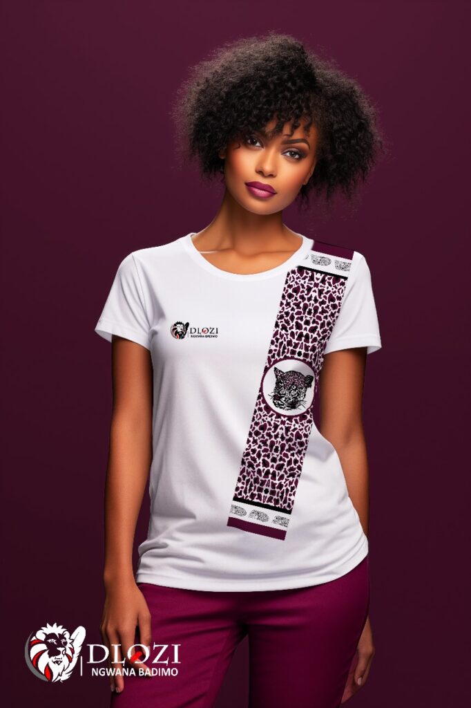 Leopard Doek Wrap Tshirt
