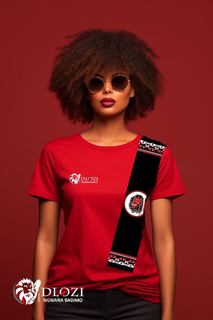 Lion Doek Wrap T shirt