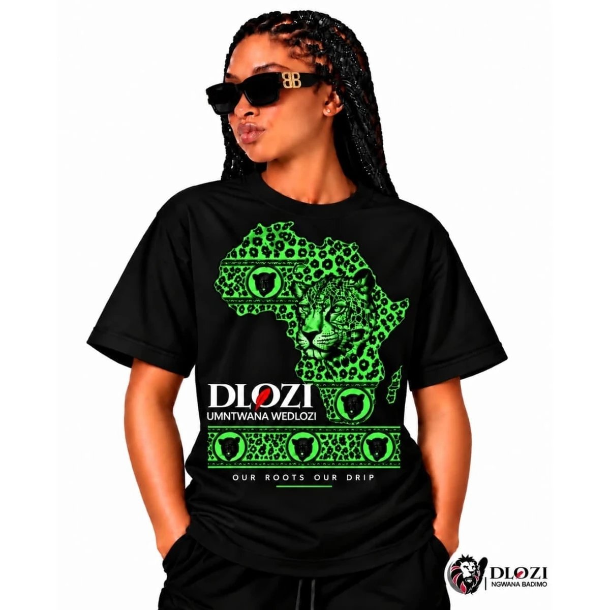 Dlozi Ingwe Afrika tee